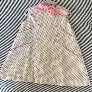 Vintage Ruth of Carolina Brocade Floral Dress Size 2-3T